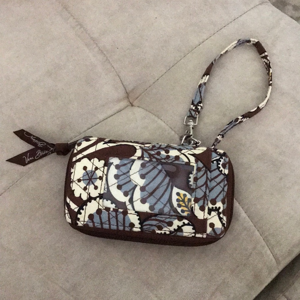 Vera Bradley Wallet Wristlet in Slate Bloom